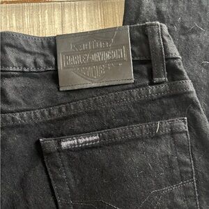 Harley-Davidson Women's Dark Gray Straight Leg Jeans